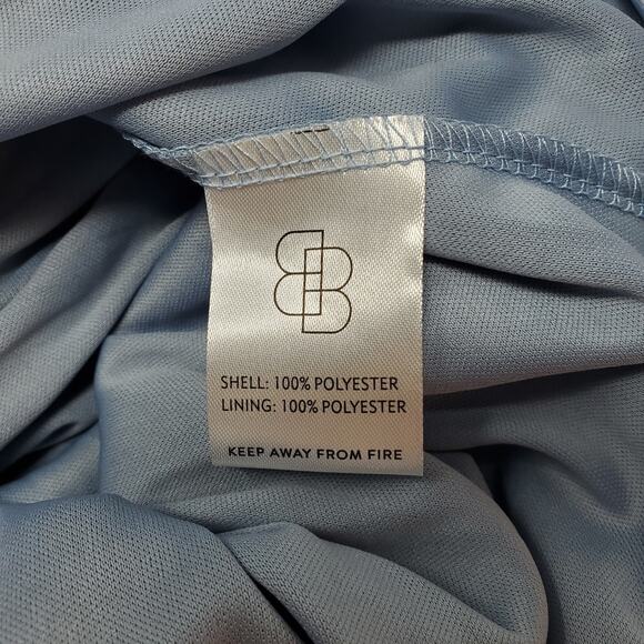 Baltic Born Layla Tulle Maxi Dress Whisper Blue Long Sleeve Plus Size 2XL New - Picture 15 of 15